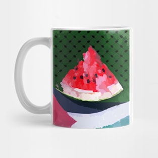 Watermelon for Palestine Mug